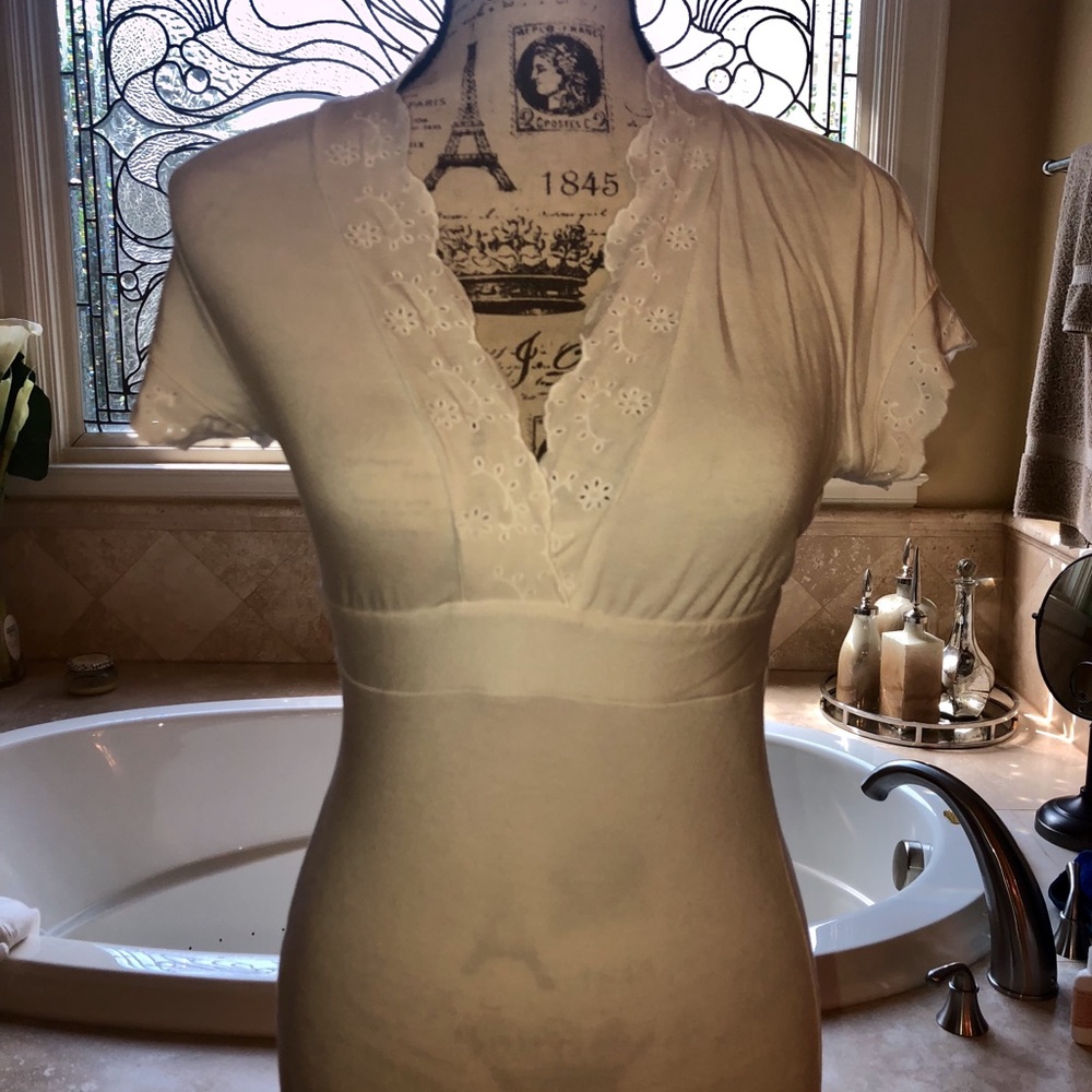 BCBGMAXAZRIA cotton top.